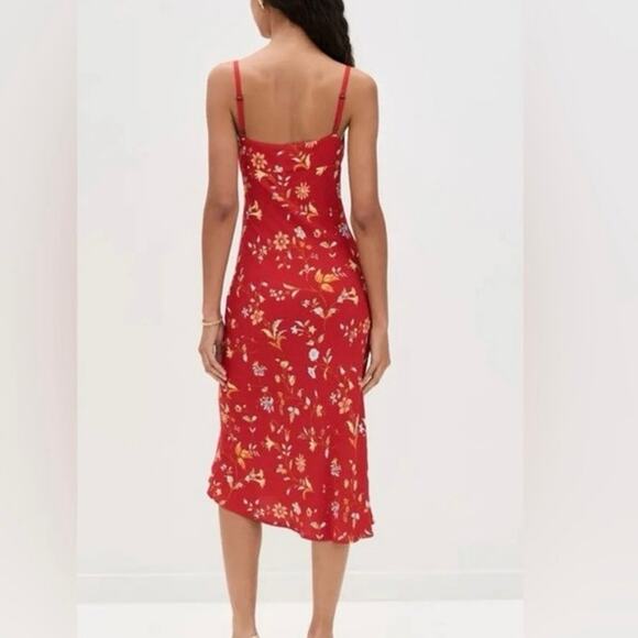 NWT REFORMATION ‘Camira Floral Empire Waist Dress Slipdress - Picture 2 of 8